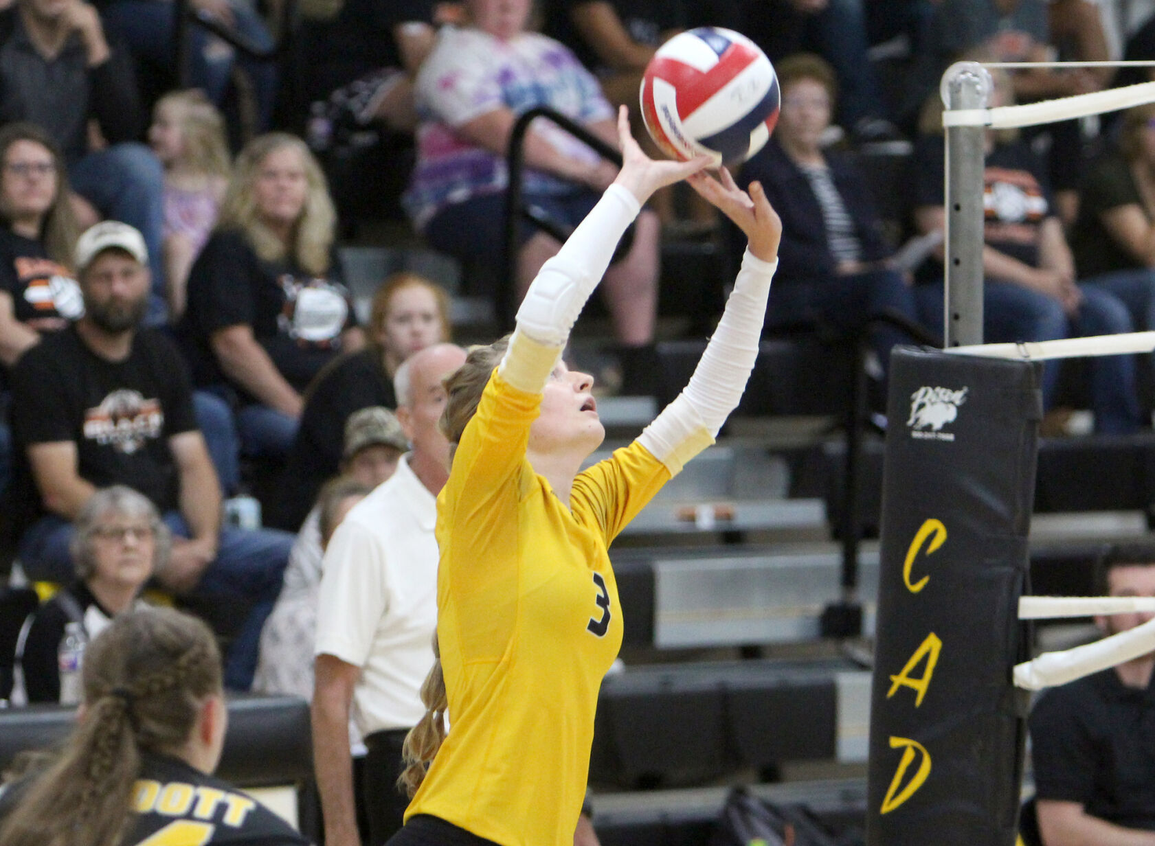 Bloomer at Cadott volleyball 9-13-22